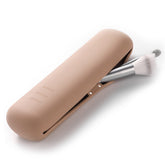 FERYES large travel brush holder with magnetic closure keeps brushes secure on the go