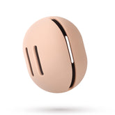FERYES makeup sponge holder front view in khaki silicone for protection