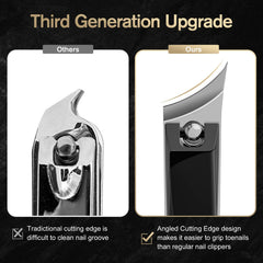 FERYES nail clipper designed for thick nails for clean cuts