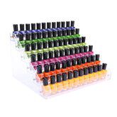 FFowcye acrylic nail polish organizer 6-tier keeps bottles neatly organized and within easy reach.