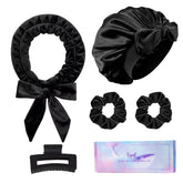 Fgail heatless hair curler rod ready for overnight waves without heat