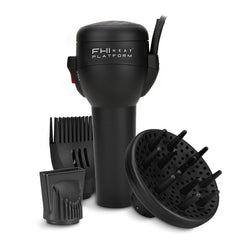 FHI Heat Platform Blow Out Handle-Less front view demonstrates precise, fast styling.