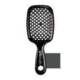 FHI Heat UNbrush with DuoFlex bristles for pain-free detangling on all hair types.