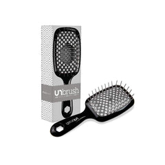 FHI Heat UNbrush lightweight handle reduces fatigue during brushing sessions.