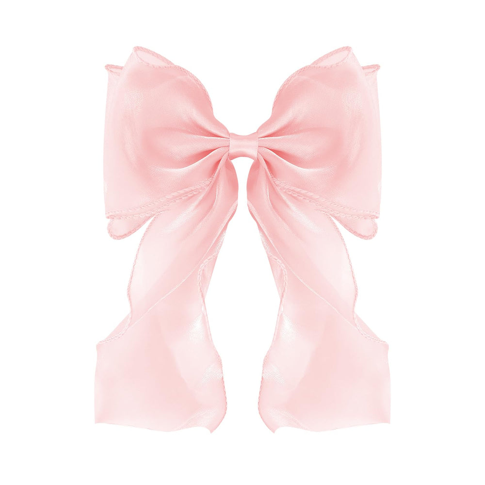 FidesAmor gran lazo para pelo rosa, ideal para peinados elegantes y duraderos
