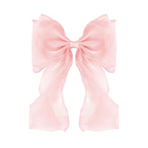 FidesAmor gran lazo para pelo rosa, ideal para peinados elegantes y duraderos