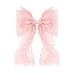 FidesAmor gran lazo para pelo rosa, ideal para peinados elegantes y duraderos