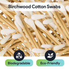 FifthPulse lint-free swabs offer smooth, absorbent tips for sensitive skin care.