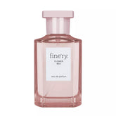 Fine'ry flower-bed-peony-apple-bottle on vanity for a fresh floral mood