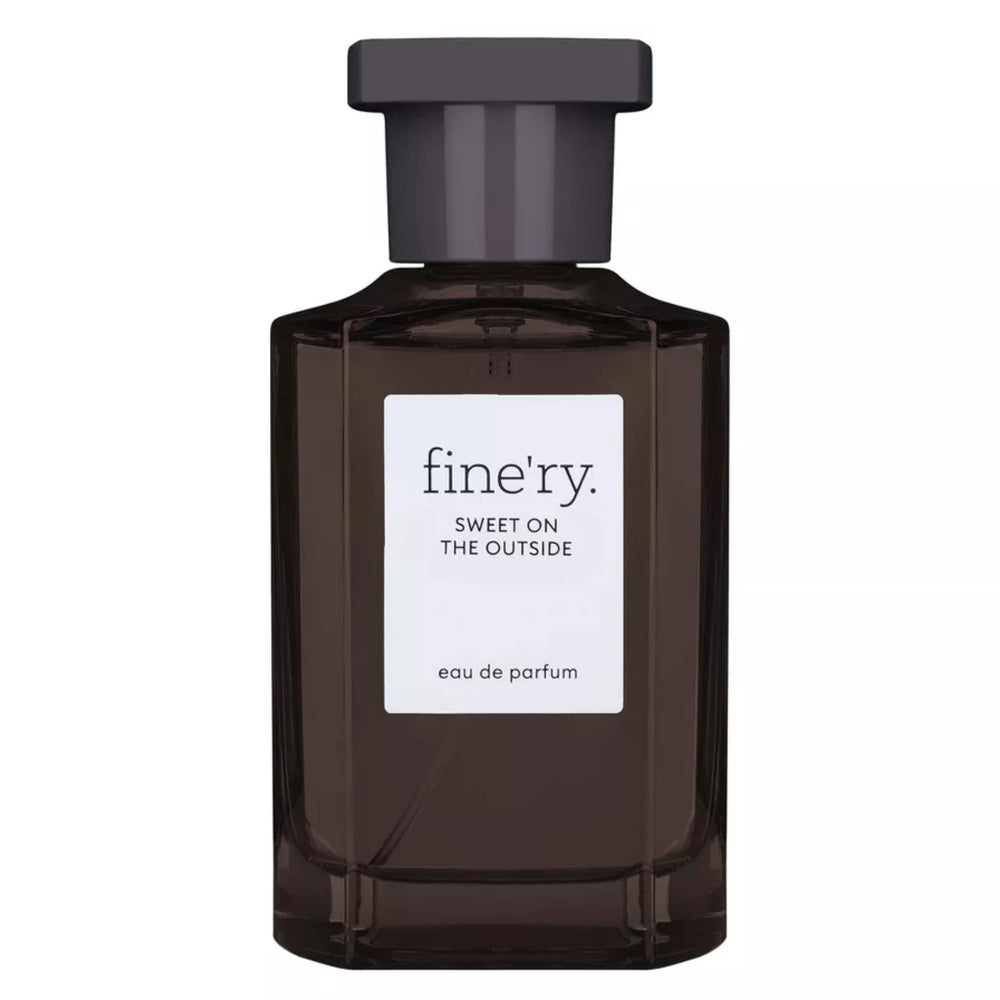 Fine'ry Vanilla Gourmand bottle front, showcasing warm vanilla for day-to-night wear