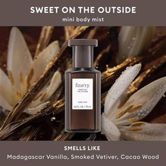 Fine'ry Vanilla Gourmand mini perfume mist in a purse-friendly size for daily touch-ups.