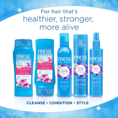 FINESSE Aroma fresco del acondicionador para cabello con sensación limpia.
