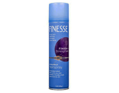 Finesse Extra Hold spray nozzle in action for even distribution