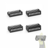 FINETCH double-sided guard combs pack offers precise grooming control.