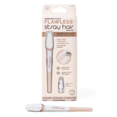 Finishing Touch Flawless stray hair remover compact for quick touch-ups.