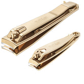 FiriKer nail clipper set in gold with stylish design for everyday grooming.