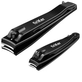 firiKer nail clippers set close-up of matte blade for precise trimming