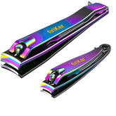 Firiker Rainbow Nail Clipper Set with vibrant finish for quick, precise grooming