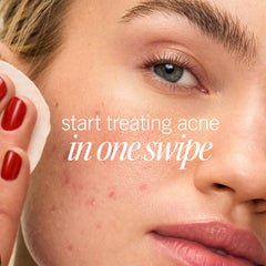 First Aid Beauty acne pads face dual-sided pad for efficient cleansing.