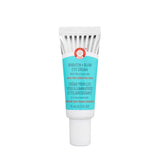 First Aid Beauty Brighten + Glow Eye Cream bottle close-up showing hydration and glow