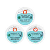 First Aid Beauty Facial Radiance Pads packaging highlights compostable design for daily use