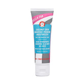 First Aid Beauty Hello FAB coconut-skin smoothie bottle showing hydrating primer for dewy skin.