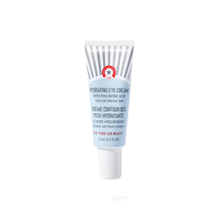 First Aid Beauty Hydrating Eye Cream jar with hyaluronic acid for lasting moisture