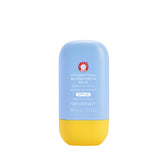 First Aid Beauty Hydrating Sunscreen Milk bottle pour for quick, seamless SPF application