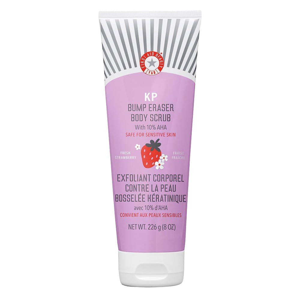 First Aid Beauty KP Bump Eraser, botella, exfoliación suave para piel más suave