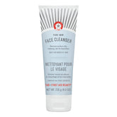 First Aid Beauty Pure Skin Face Cleanser bottle, fragrance-free formula for sensitive skin.
