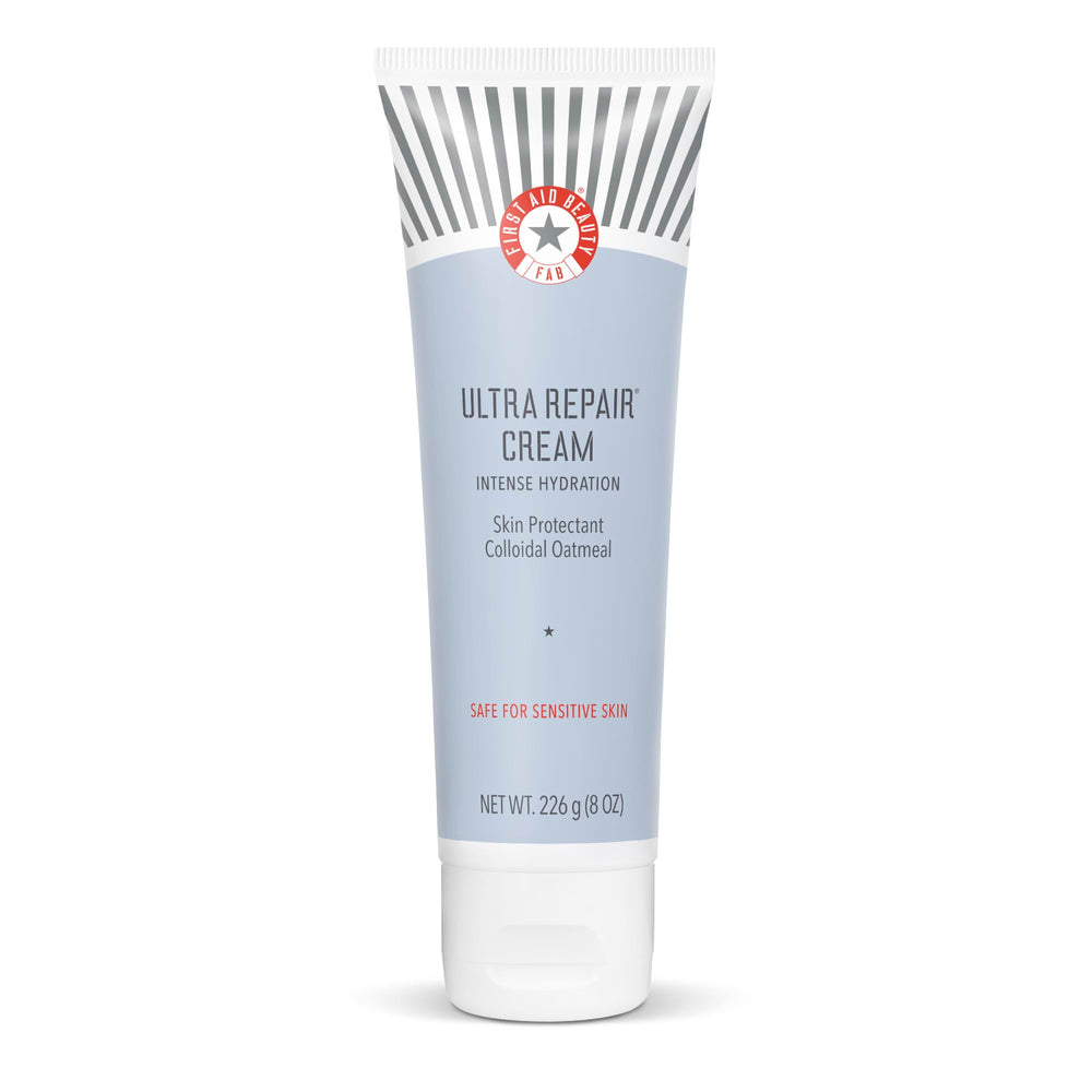 First Aid Beauty Ultra Repair Cream whipped-texture delivers quick hydration for dry skin