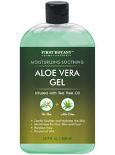 First Botany Aloe Vera Gel para rostro, hidratación suave para todo tipo de piel