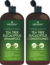 First Botany Tea Tree Eucalyptus shampoo bottle with clarifying action for a refreshed scalp