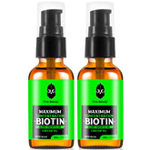 First Melody beard oil bottle showing biotin concentration for growth and conditioning.
