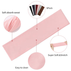 Fishinsea headbands with elastic soft fabric for comfortable daily wear.