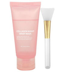 fitbuter mascarilla nocturna de colageno ofrece firmeza al despertar.