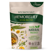 Envase de FIVONA para baño de asiento con sal natural, ideal para iniciar el cuidado íntimo.