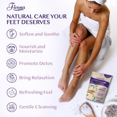FIVONA experiencia-spa-casa, ritual de cuidado para pies.