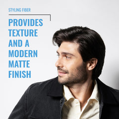 Fix Your Lid textured short hair style demonstrates natural matte finish