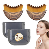 FIYY6VC lymphatic contour brush with ergonomic design for precise jawline contours.