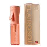 FLAIROSOL MyStyle travel spray bottle shows compact 90ml design ideal for on-the-go hydration.