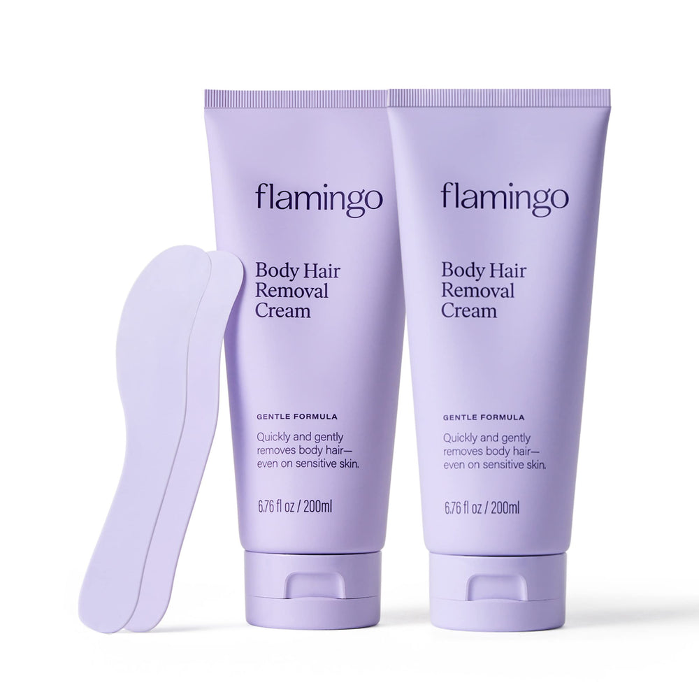 Flamingo body hair removal cream for legs delivers smooth, hair-free skin