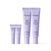 Flamingo facial hair removal cream precision-tip for precise, touch-free removal.