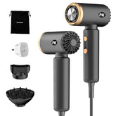Flashbase Travel Hair Dryer dual-voltage enables global use, ideal for international trips.