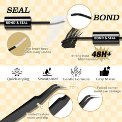 FLOMAZE Precision tweezers and applicator for easy placement