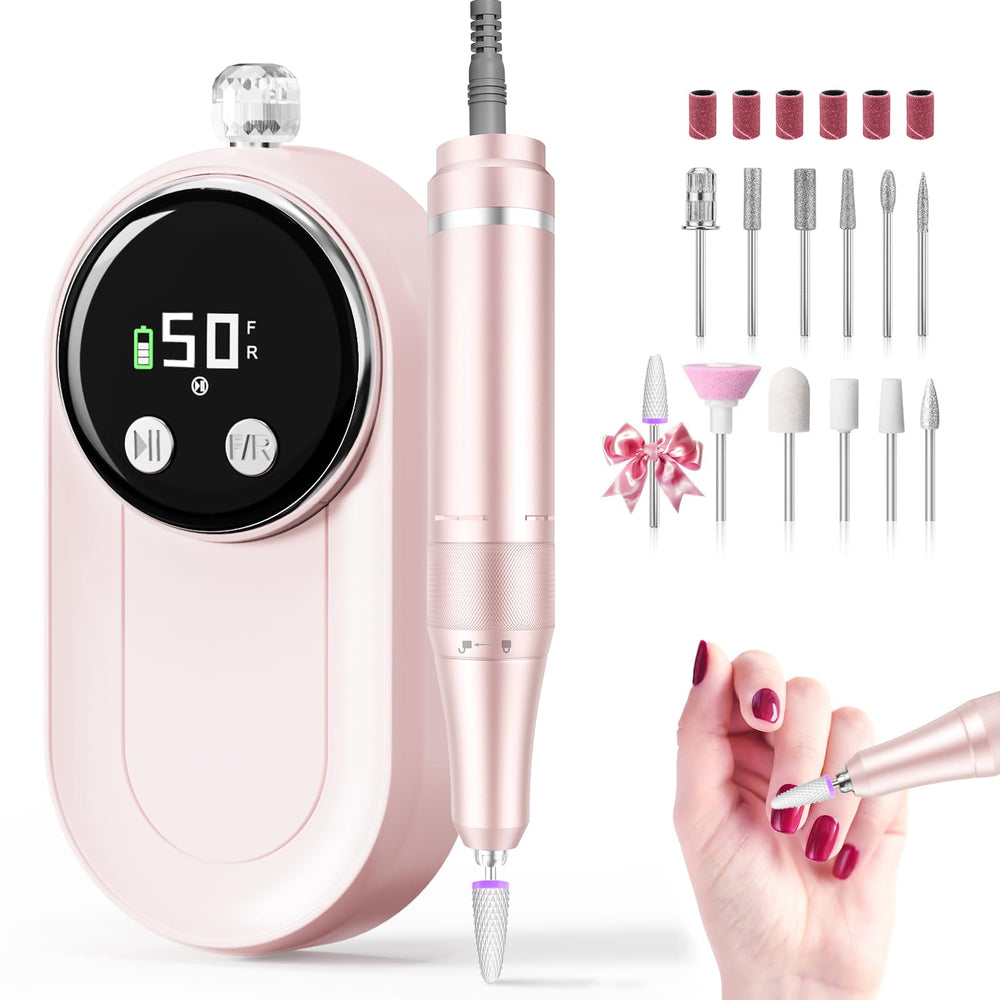 FLORAVIC MG101L high-speed nail drill for rapid gel removal and precise shaping.