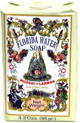 Florida Water barra-jabon-3-3oz, ideal para uso diario y aroma fresco.