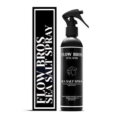 Flow Bros Sea Salt Spray: textura natural y volumen ligero para peinados con facilidad.