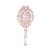 Flower Knows Bunny Garden hand mirror with long handle for easy touch-ups on the go.