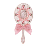 Flower Knows strawberry cake motif mirror with charming daily use idea